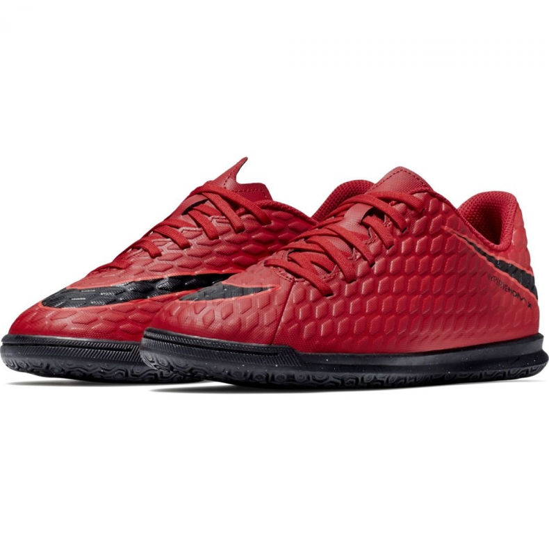 Sisäkengät Nike HypervenomX Phade Iii Ic Jr 852583-616 punainen punainen 2