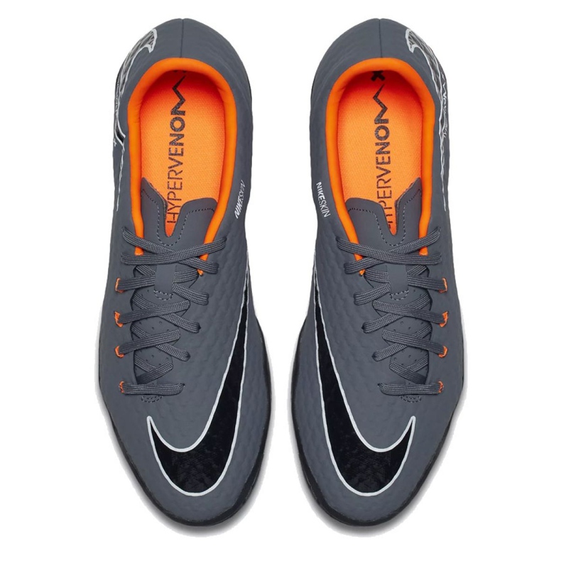 Nike Hypervenom PhantomX 3 Academy Tf M AH7279-081-S jalkapallokengät harmaa harmaa 1