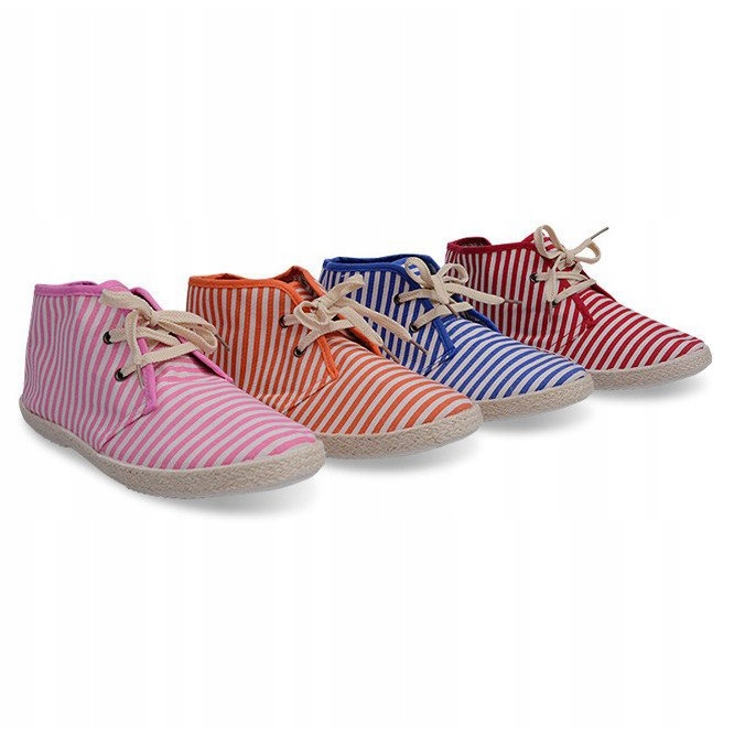 Saappaat Olki Pohja Tennarit 2607 Sininen ruskea 1