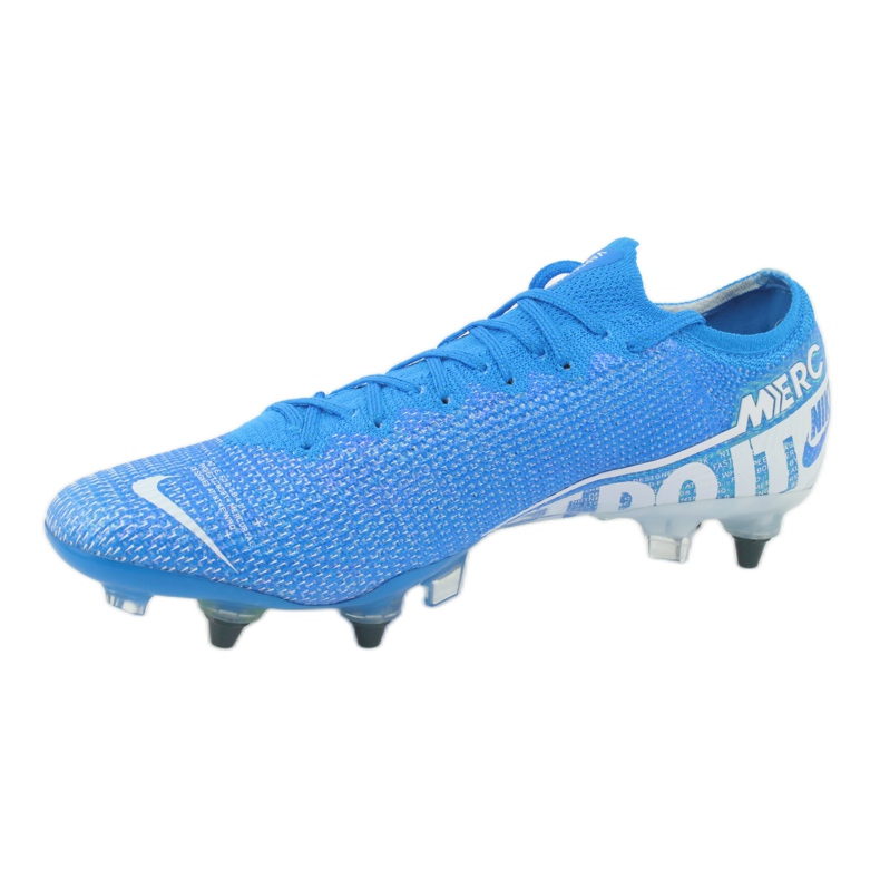 Nike Mercurial Vapor 13 Elite SG-Pro Ac M AT7899 414 jalkapallokengät sininen 2