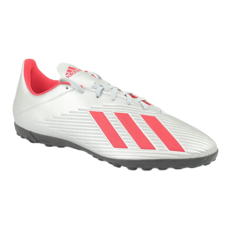Adidas X 19.4 Tf M F35344 jalkapallokengät hopea 1