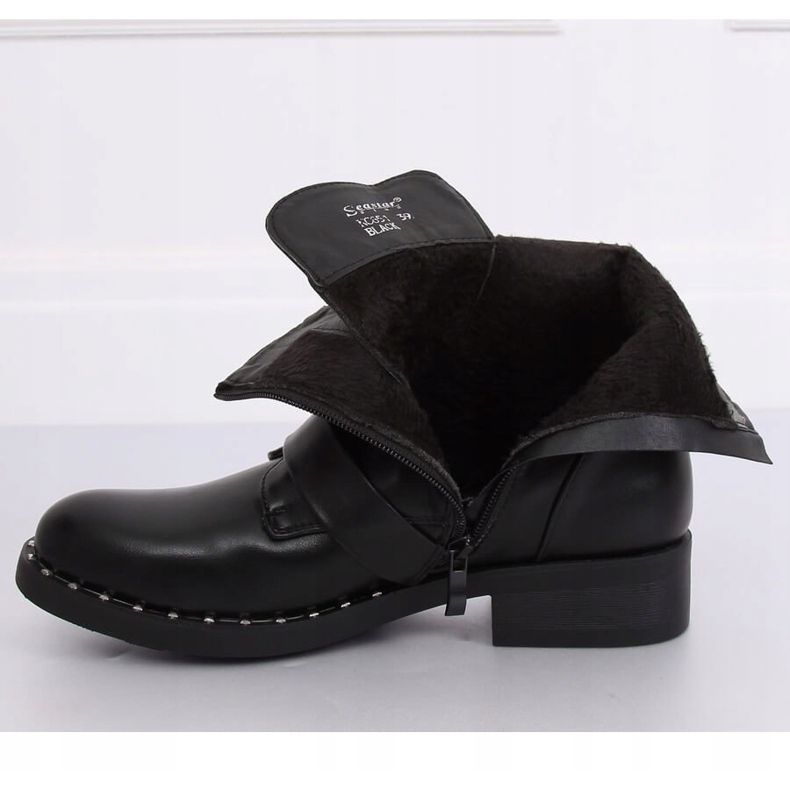 Mustat sotilaalliset saappaat NC851 musta 2