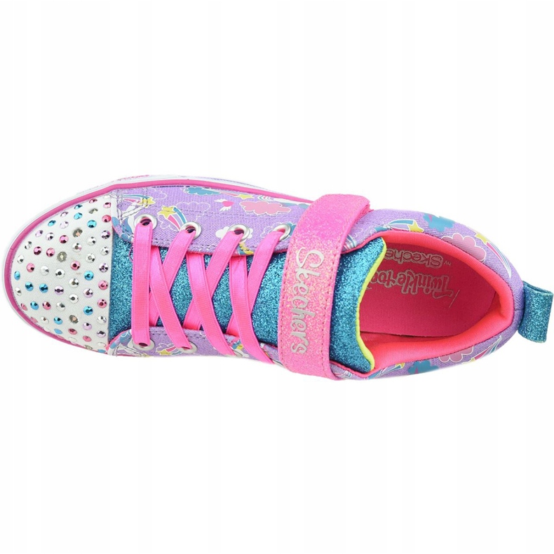 Skechers Sparkle Lite Jr 20212L-LVMT Kengät violetti 2
