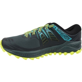 Saucony Peregrine Iso M S20483-37 kengät musta monivärinen 1