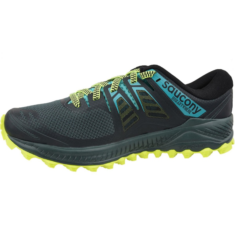 Saucony Peregrine Iso M S20483-37 kengät musta monivärinen 1