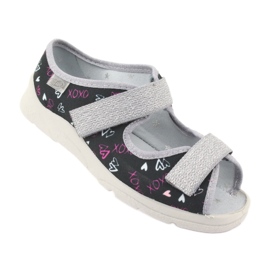 Befadon lasten sandaalit Velcro 969Y144 musta 2