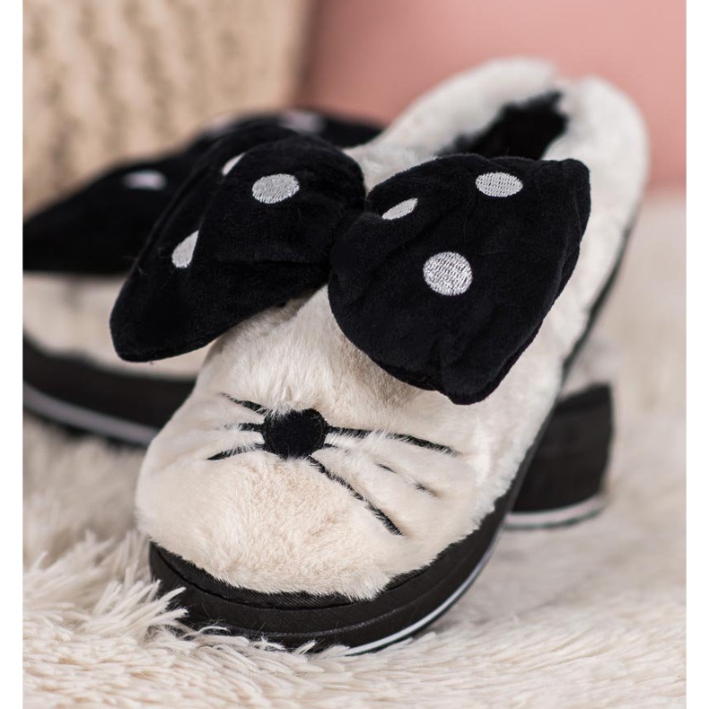 Seastar Tossut alustalla valkoinen musta 2