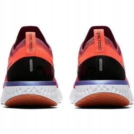 Nike Epic React Flyknit W AQ0070 601 juoksukengät punainen 2
