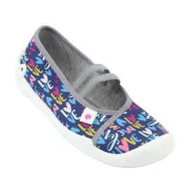 Befado lasten kengät 116Y260 laivastonsininen vaaleanpunainen monivärinen 2