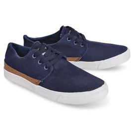 Tekstiili Vapaa -ajan lenkkarit Y010 Sininen laivastonsininen 1