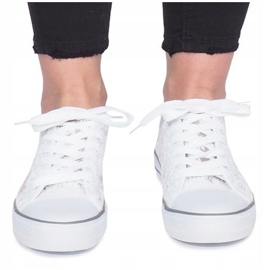 Impress beige openwork lenkkarit valkoinen 1