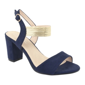 Sandaalit Filippo DS817 tummansininen / kultainen 1