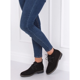 Mustat nauhakengät 8B977 Musta 1