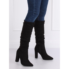 Mustat korkokengät NC885 musta 1