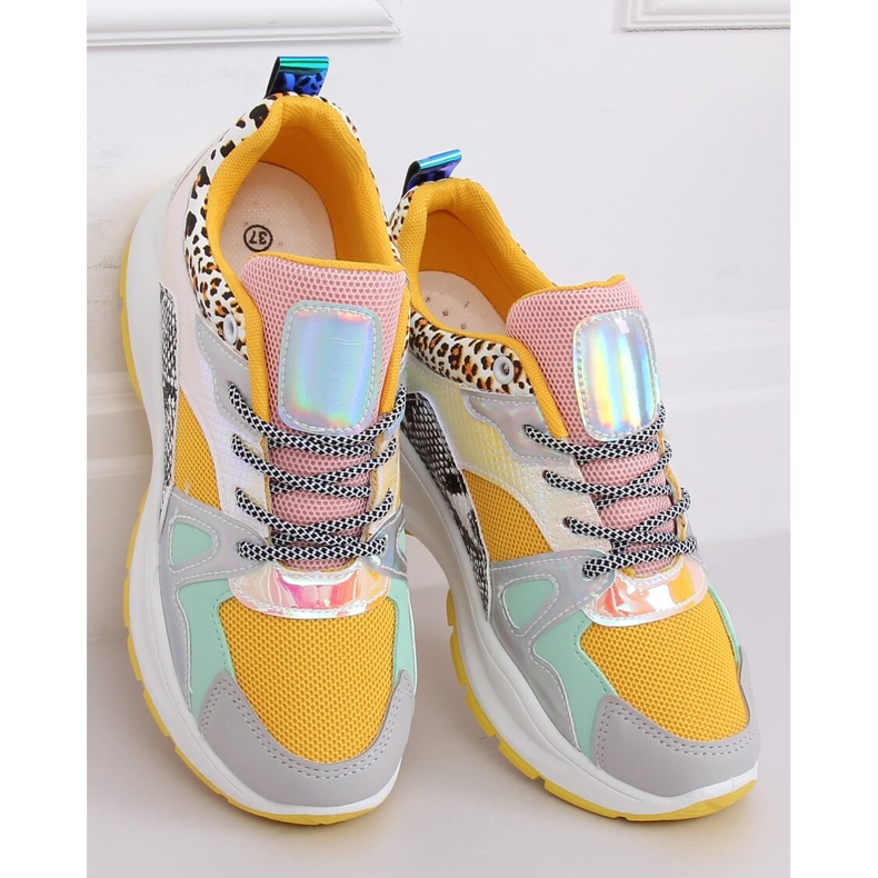 NB317P Keltaiset urheilukengät monivärinen 2