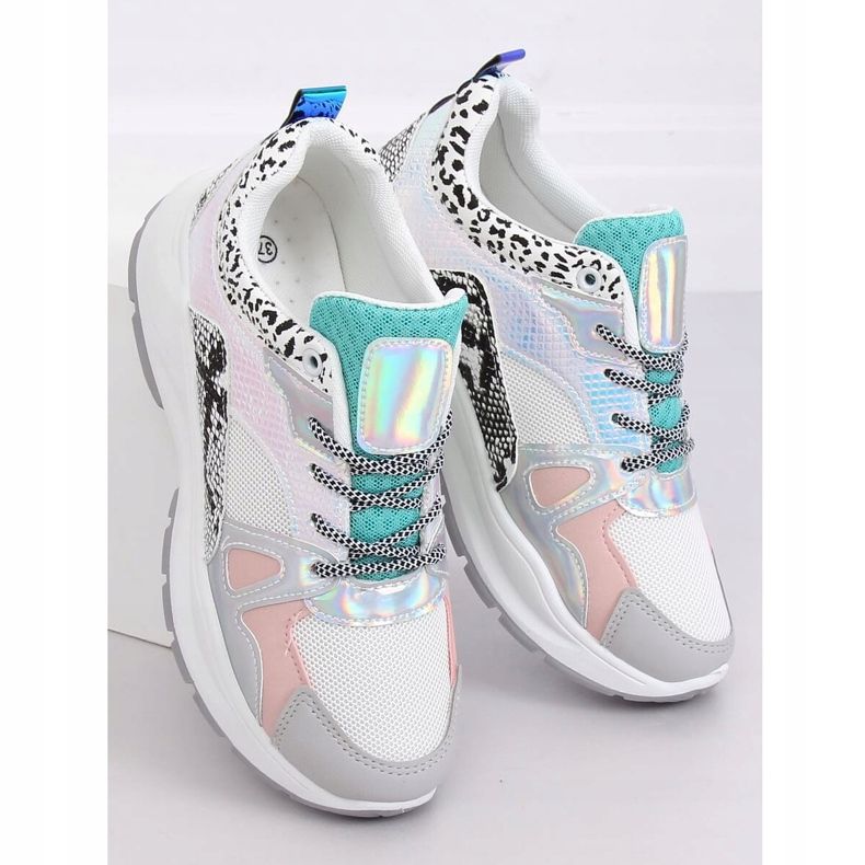 NB317P Valkoiset urheilukengät monivärinen 2