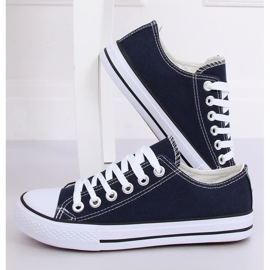 Naisten tummansiniset klassiset lenkkarit 7050Y Dk Blue laivastonsininen 2