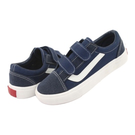 Velcro -lenkkarit AlaVans Atletico 18081 navy valkoinen tummansininen 4