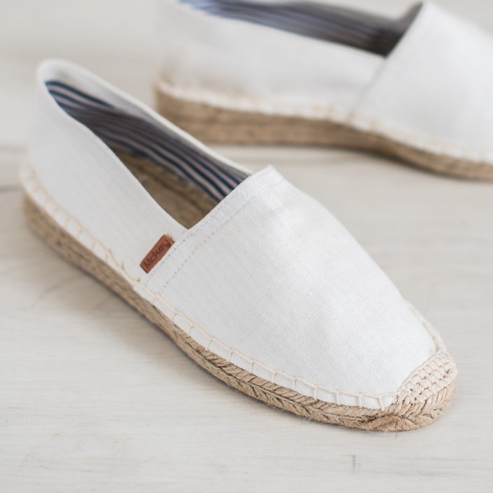Bestelle Valkoiset espadrillit valkoinen 1