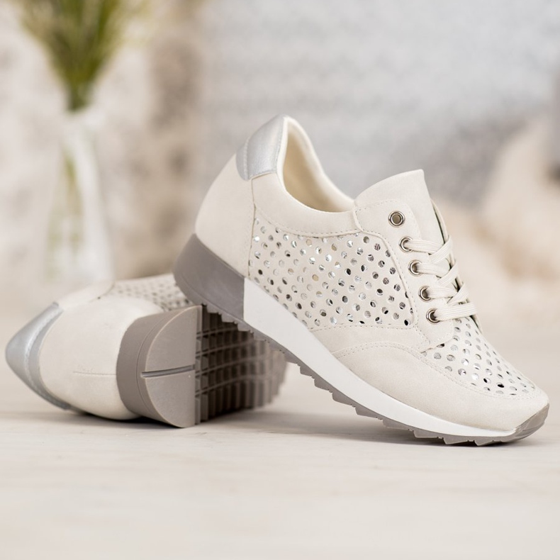 Kylie Avoimet kengät alustalla ruskea 1