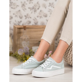 Kylie Muodikkaat vihreät lenkkarit 2