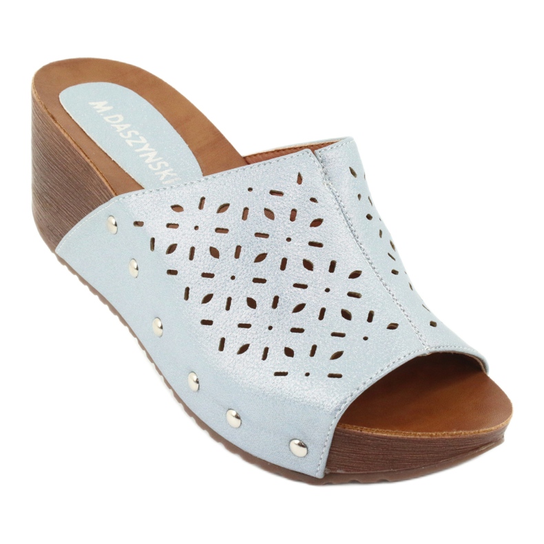 M.Daszyński Naisten kiilatossut Daszyński SA144-8 sininen 1