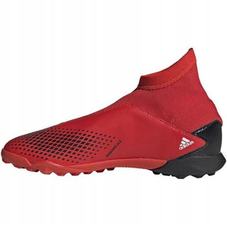 Adidas Predator 20.3 Ll Tf Jr EF1949 jalkapallokengät punainen punainen 2