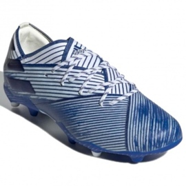 Adidas Nemeziz 19.1 Fg Jr EG7238 jalkapallokengät monivärinen valkoinen 1
