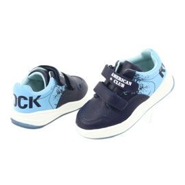 American Club GC18 Velcro -urheilukengät tummansininen sininen 4