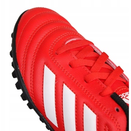 Adidas Copa 20.4 Tf Jr EF1925 jalkapallokengät punainen punainen 2