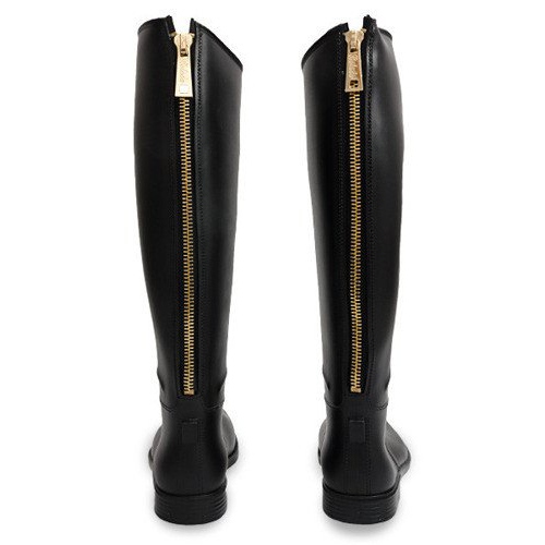 Korkea ratsastus saappaat Italia 659 musta 1