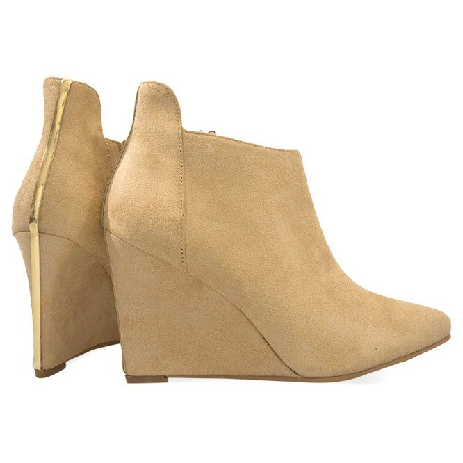 Mokkamaiset kiilapumput TL01-1 Beige 1