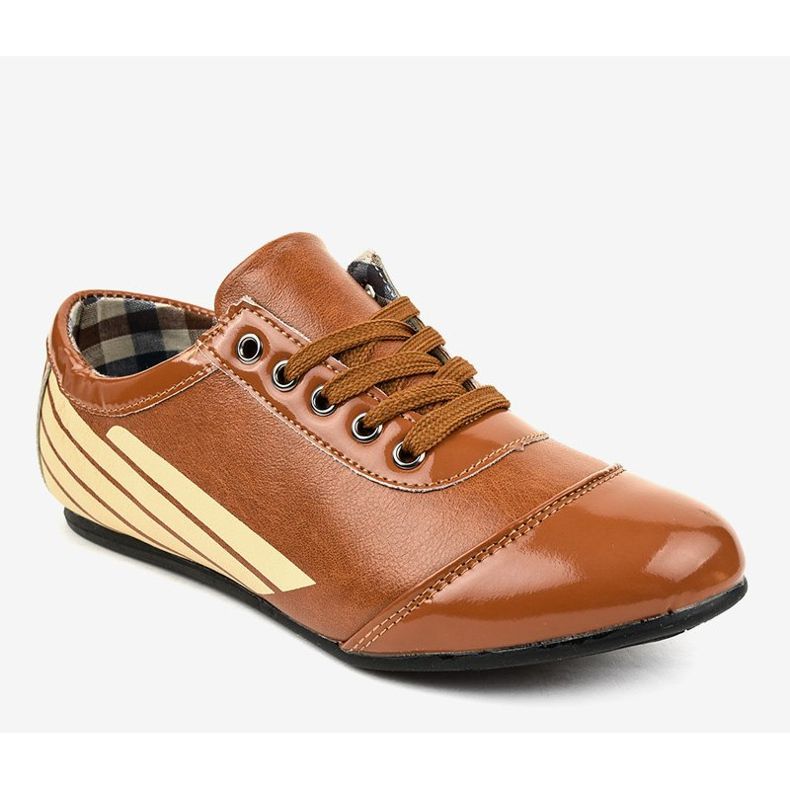 Klassiset ruskeat jazzkengät 028-1 1