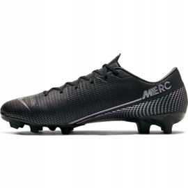 Nike Mercurial Vapor 13 Academy FG / MG M AT5269-010 jalkapallokengät musta musta 2