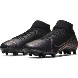 Nike Mercurial Superfly 7 Academy FG / MG M AT7946-010 jalkapallokengät musta musta 4