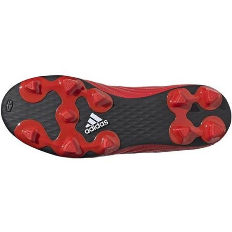 Adidas Copa 20.4 Fg Jr EF1919 jalkapallokengät punainen appelsiinit ja punaiset 1