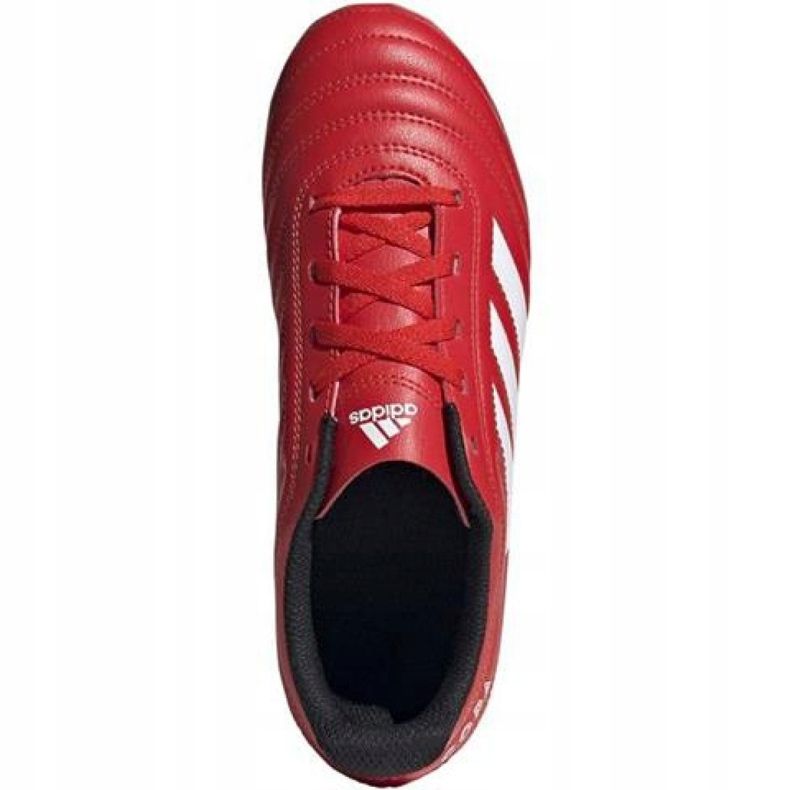 Adidas Copa 20.4 Fg Jr EF1919 jalkapallokengät punainen appelsiinit ja punaiset 2