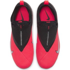Nike Phantom Vsn 2 Academy Df FG / MG Jr CD4059-606 jalkapallokengät monivärinen punainen 1