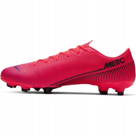 Nike Mercurial Vapor 13 Academy FG / MG M AT5269-606 jalkapallokengät punainen punainen 2