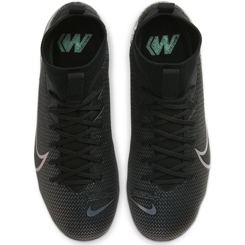 Nike Mercurial Superfly 7 Academy FG / MG Jr AT8120-010 jalkapallokengät musta musta 1