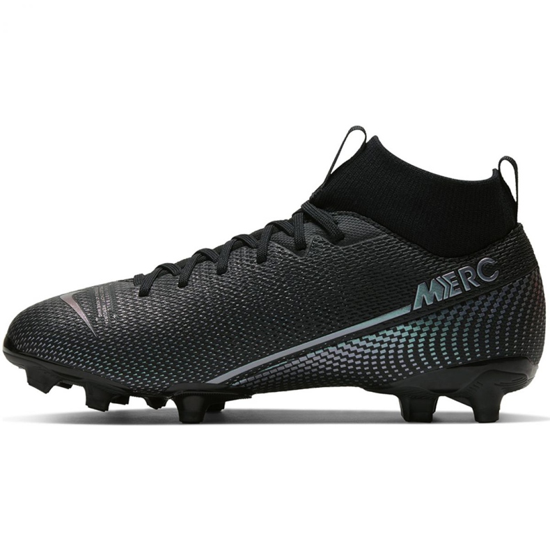 Nike Mercurial Superfly 7 Academy FG / MG Jr AT8120-010 jalkapallokengät musta musta 2