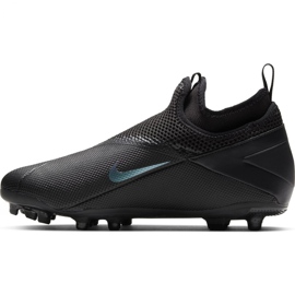 Nike Phantom Vsn 2 Academy Df FG / MG Jr CD4059-010 jalkapallokengät musta musta 2