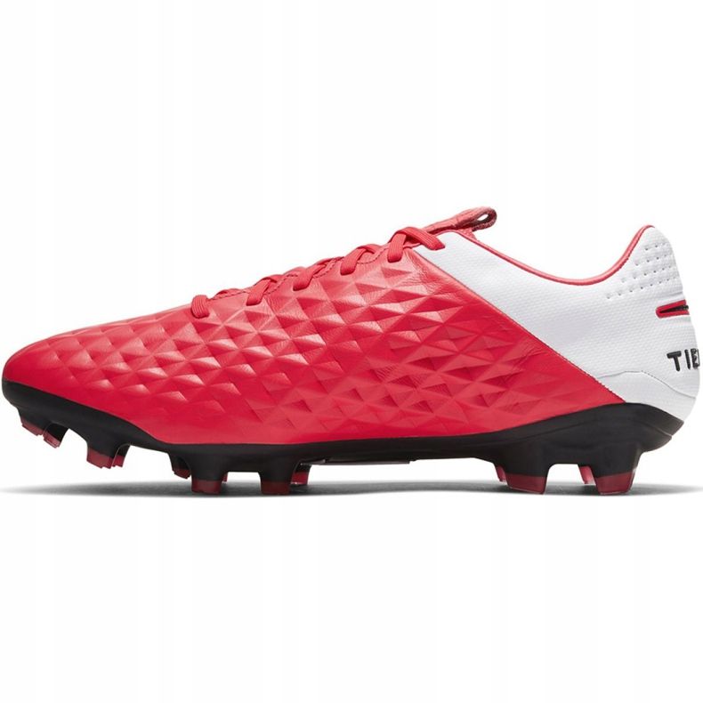 Nike Tiempo Legend 8 Pro Fg M AT6133-606 jalkapallokengät punainen appelsiinit ja punaiset 2