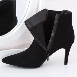 Mustat Chelsea-saappaat mokkanahka TX-1852 Musta 2