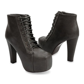 Saappaat Solid On Heel 9502 Harmaa 2