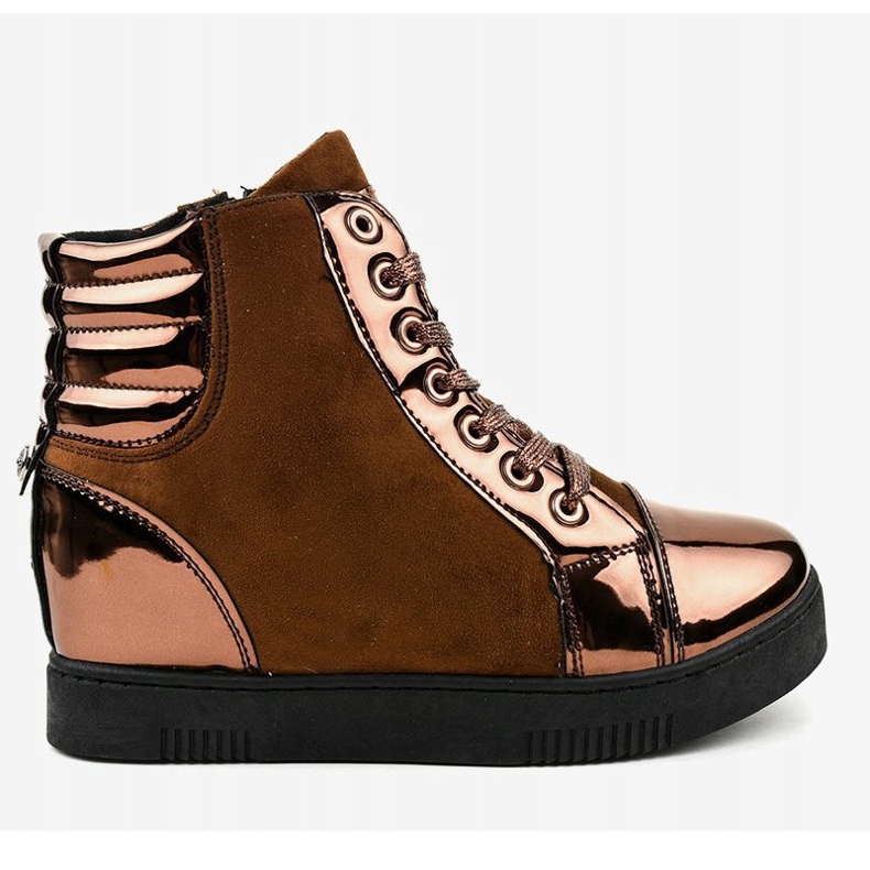 Ruskeat lakatut mokkanahkat TL-57 2