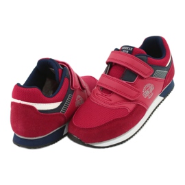 American Club Amerikkalaiset punaiset RH20 -urheilukengät valkoinen punainen tummansininen 4