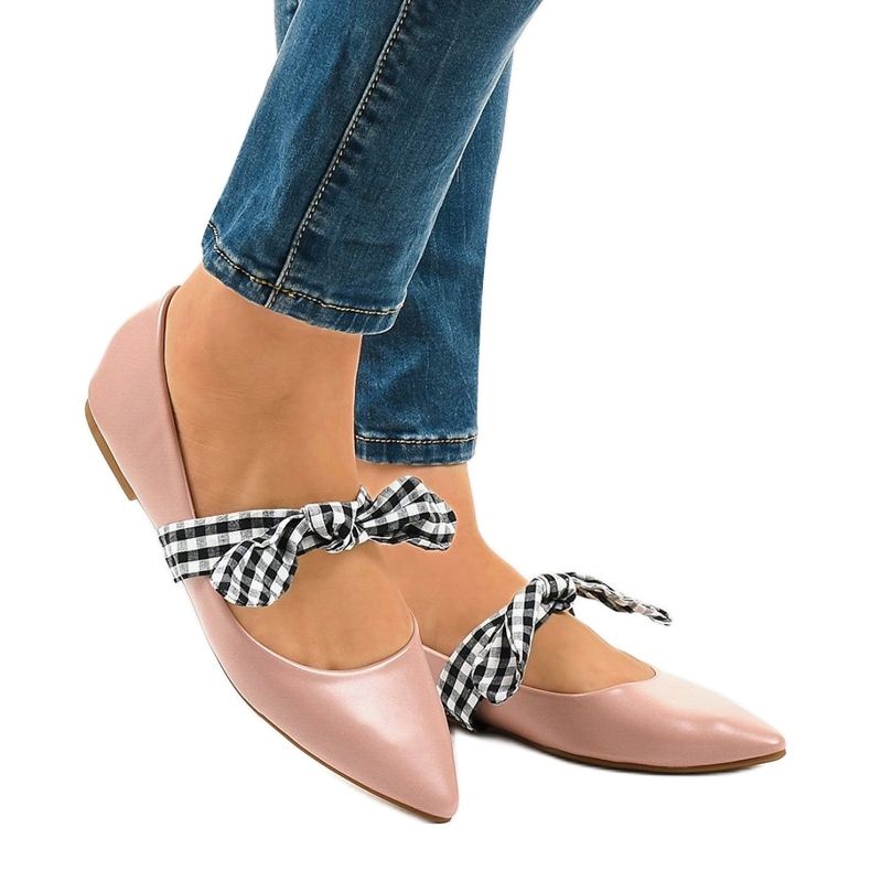 Vaaleanpunaiset ballerinat, joissa jouset NK07P vaaleanpunainen 1