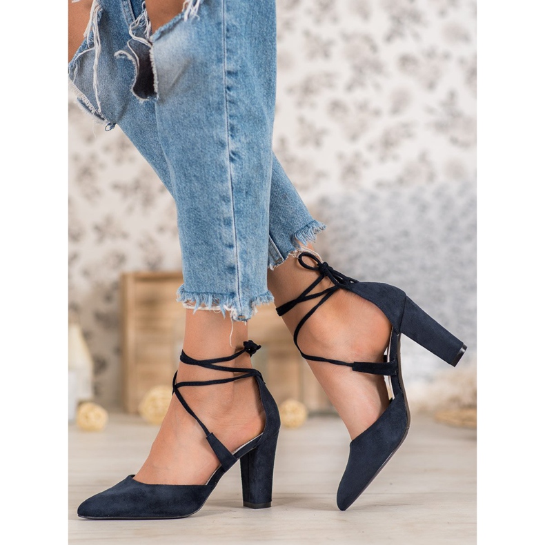 Goodin Sidotut pumput sininen 1