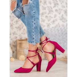 Goodin Sidotut pumput vaaleanpunainen 1